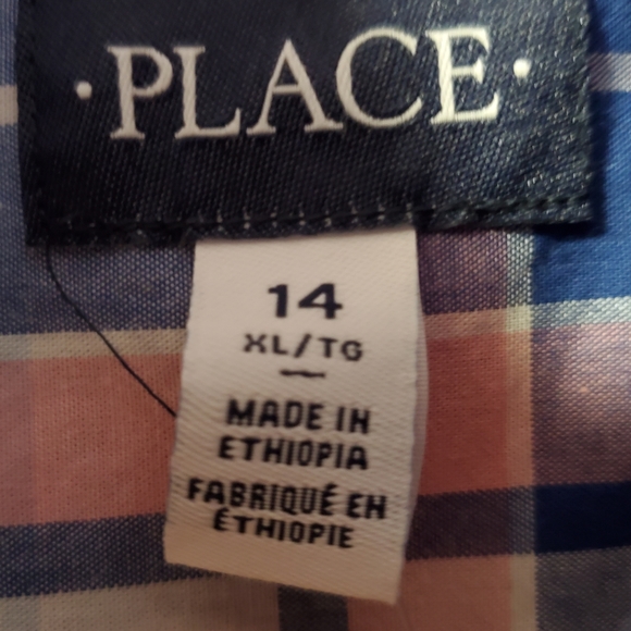 NWT PLAID BOYS TSHIRT - Picture 3 of 4